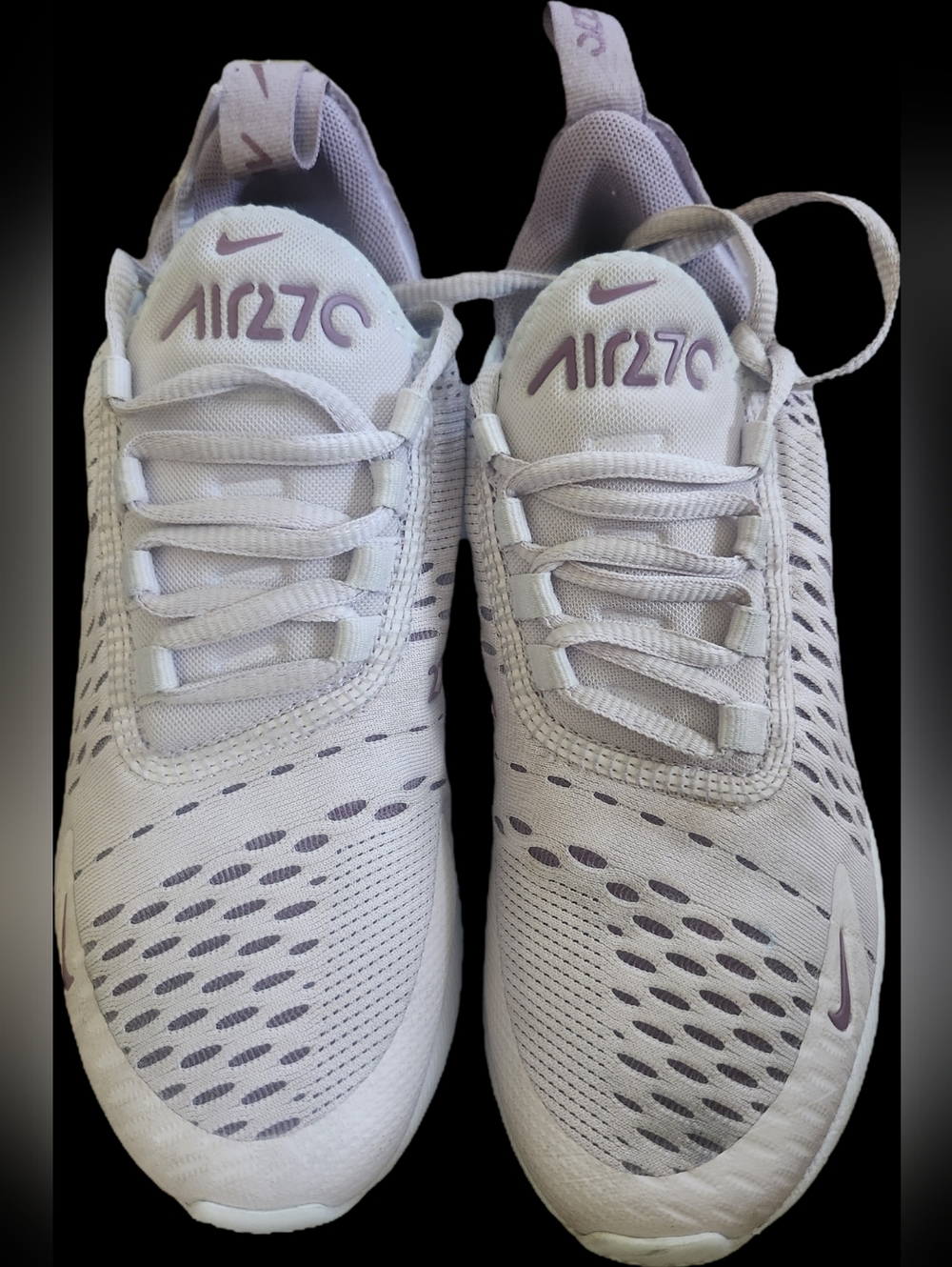 Nike Air270 Kids Sneakers - Light Lavender/ Purple Size 5.5